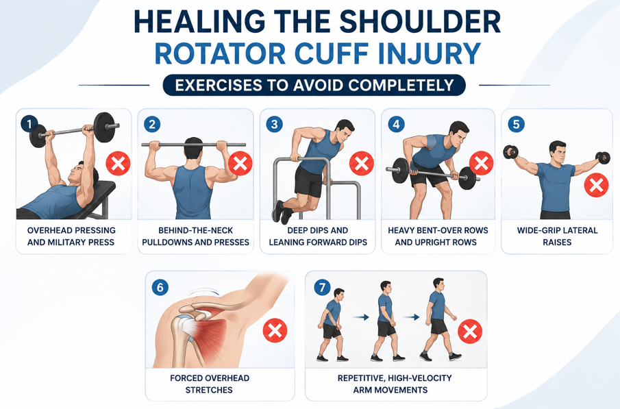 Orlando Shoulder Care: Rotator Cuff Injury Exercises to Avoid