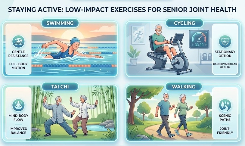 Low-Impact Exercises for Senior Joint Health in Altamonte Springs